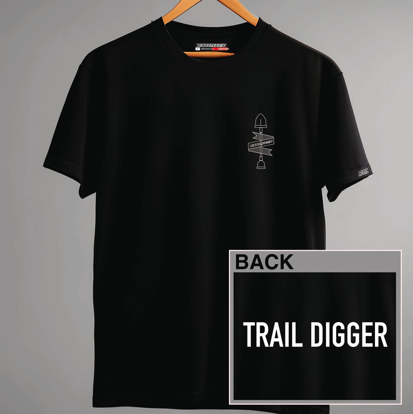 Trail digger - DIRTSPECIFIC HEAVY RIDING SHIRT bike wrap kit – full frame protection set for mountain bikes mtb gravel downhill enduro