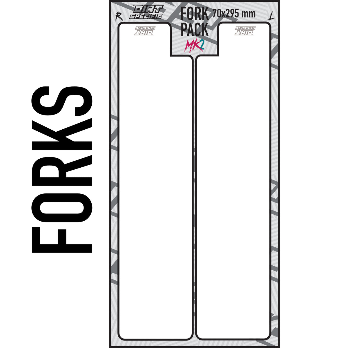 Fork Pack Fork pack - Bike Fork wrap MK2 – DIRTSPECIFIC Bike frame protection