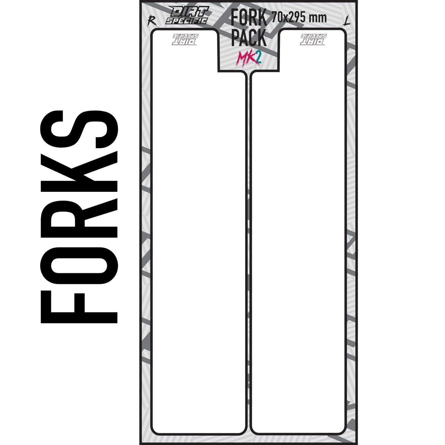 Fork pack - Bike Fork wrap MK2 bike wrap kit – full frame protection set for mountain bikes mtb gravel downhill enduro