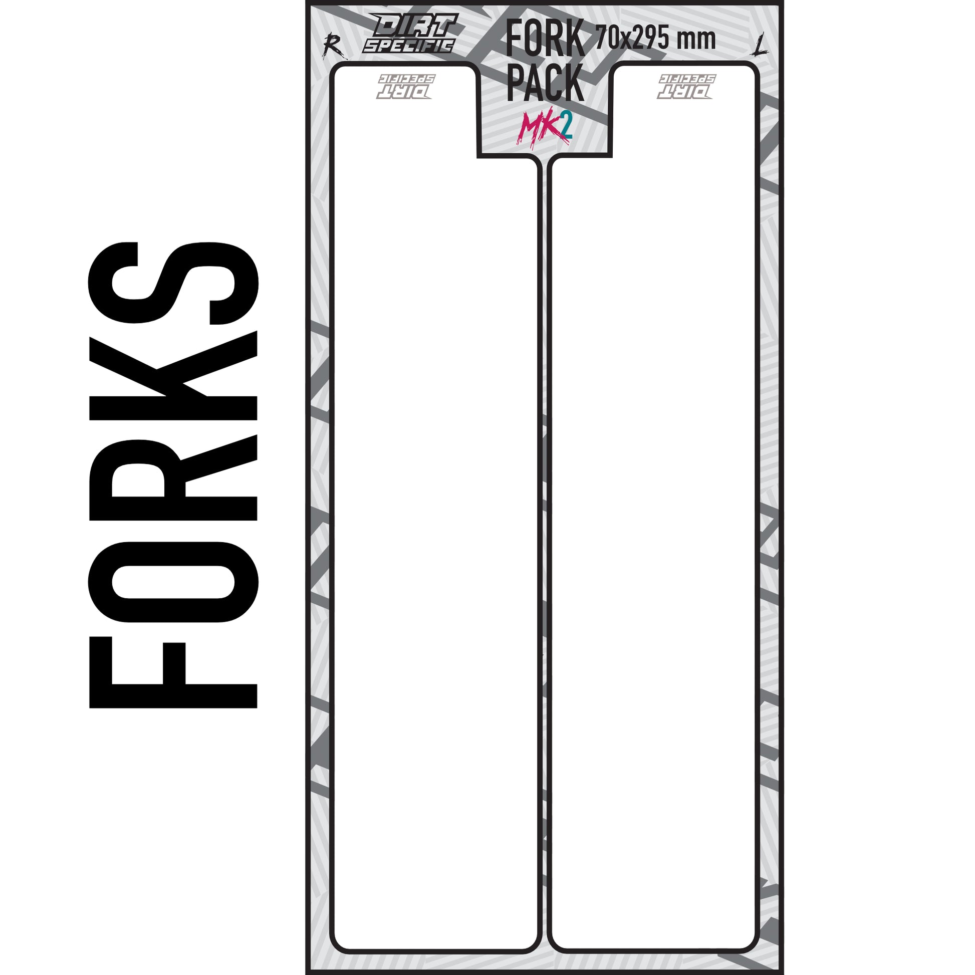 Fork pack - Bike Fork wrap MK2 bike wrap kit – full frame protection set for mountain bikes mtb gravel downhill enduro