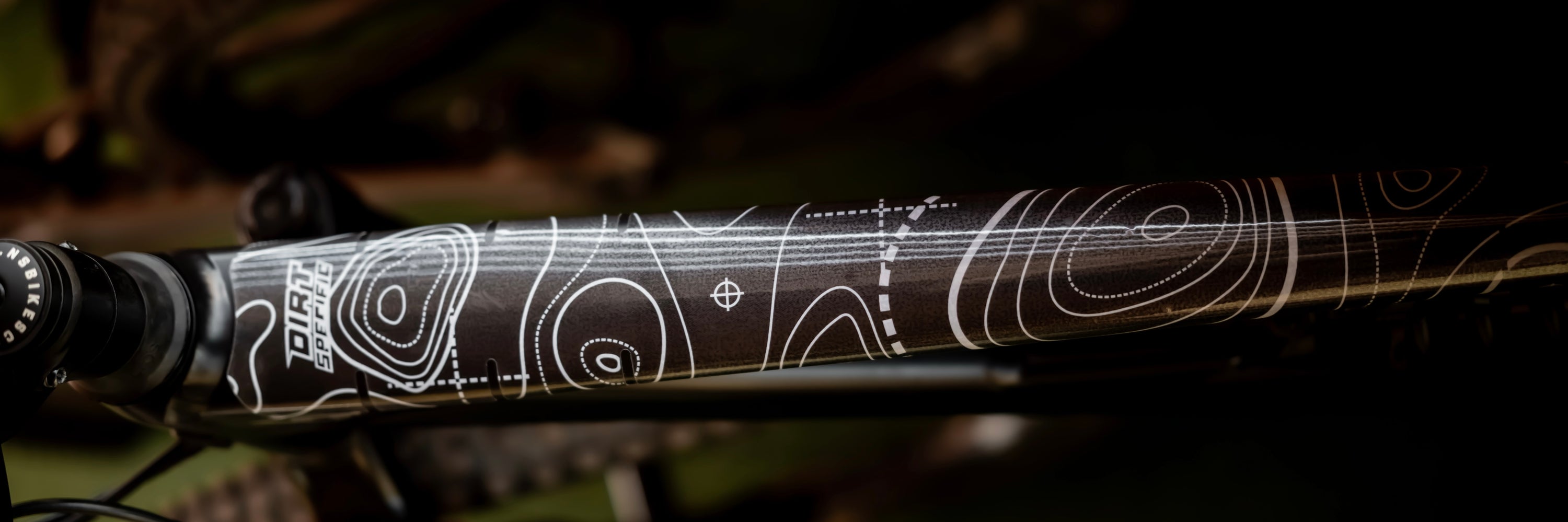 White RIDGE - Bike Frame wrap MK2 - (Custom Color Options🎨 ...