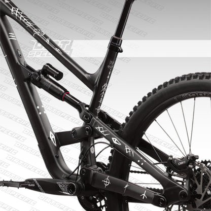 Stormlight Loam Runes LIMITED EDITON - Bike Frame wrap MK2 (Custom Color Options🎨 )