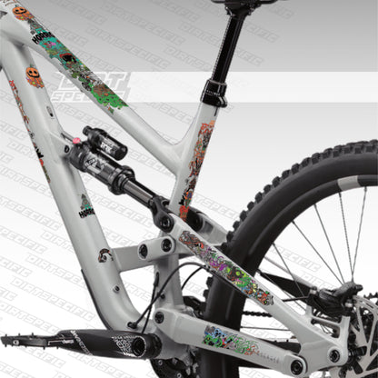 hoRRor - Bike Frame wrap MK2 by VONDERGECH[artist series)