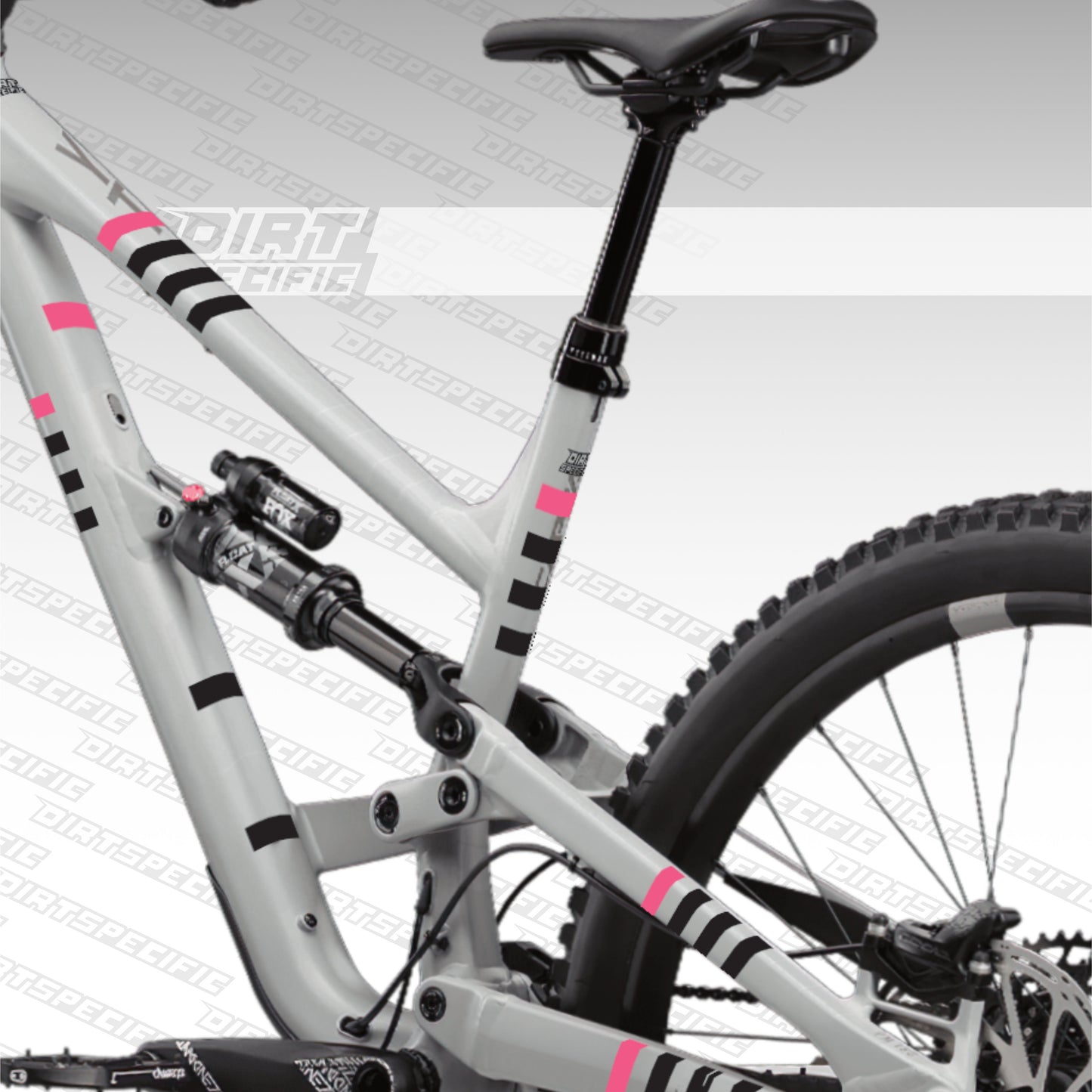 Urban Lines - Bike Frame wrap MK2 bike wrap kit – full frame protection set for mountain bikes mtb gravel downhill enduro
