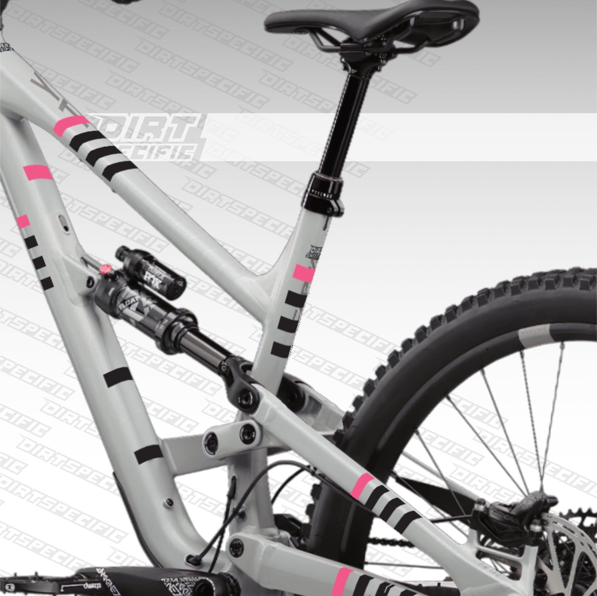 Urban Lines - Bike Frame wrap MK2 bike wrap kit – full frame protection set for mountain bikes mtb gravel downhill enduro