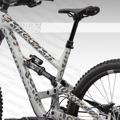 Cheetah - Bike Frame wrap MK2 bike wrap kit – full frame protection set for mountain bikes mtb gravel downhill enduro