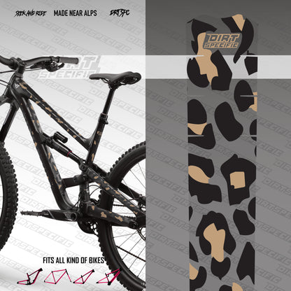 Cheetah - Bike Frame wrap MK2 bike wrap kit – full frame protection set for mountain bikes mtb gravel downhill enduro