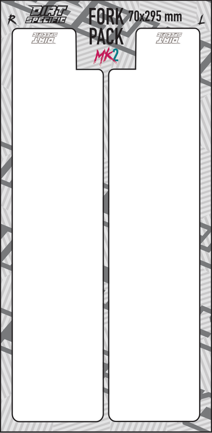 Fork pack - Bike Fork wrap MK2 bike wrap kit – full frame protection set for mountain bikes mtb gravel downhill enduro