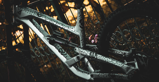 SMILE dark - Bike Frame wrap MK2 - (Custom Color Options🎨 ...