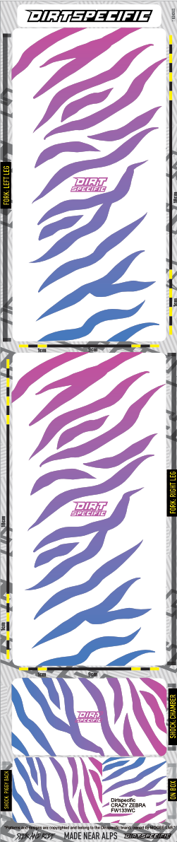 Crazy Zebra - 360 Suspension wrap MK2