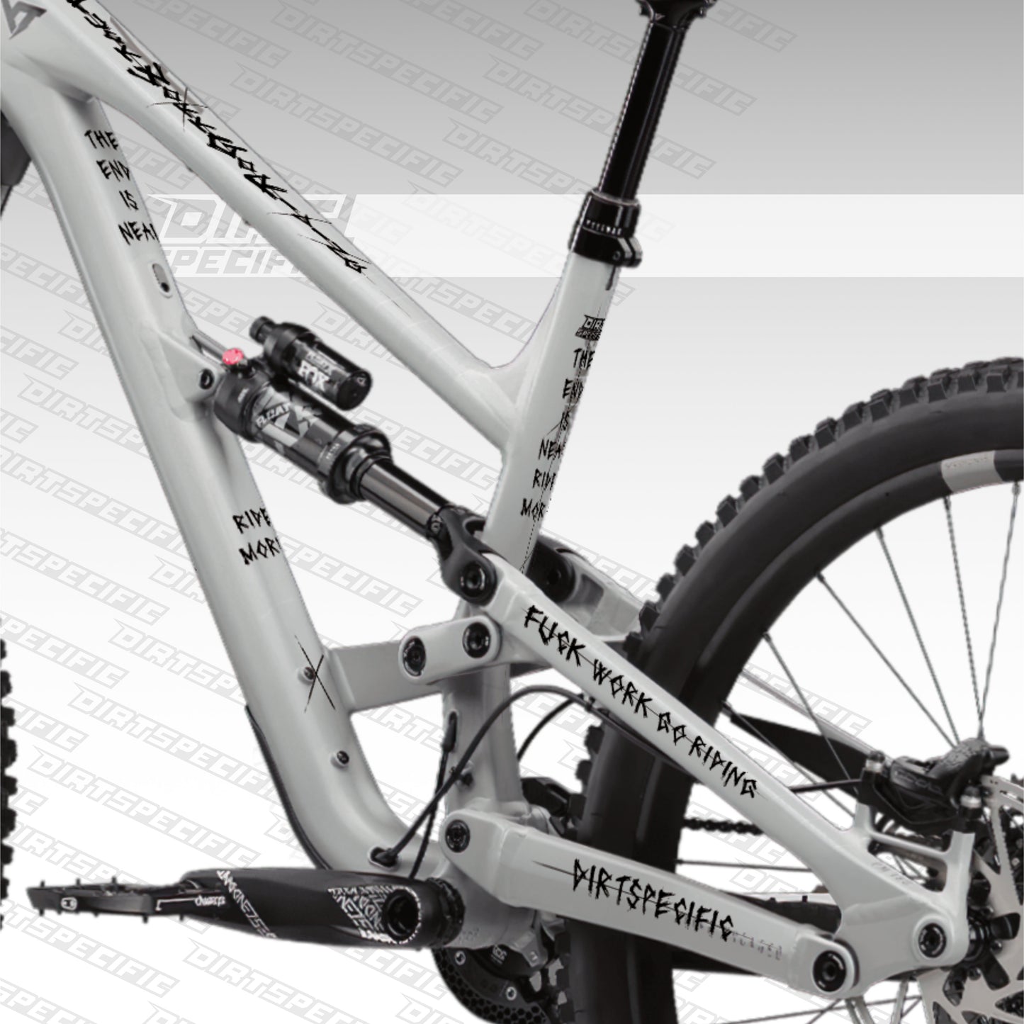 mtb bike wraps foil