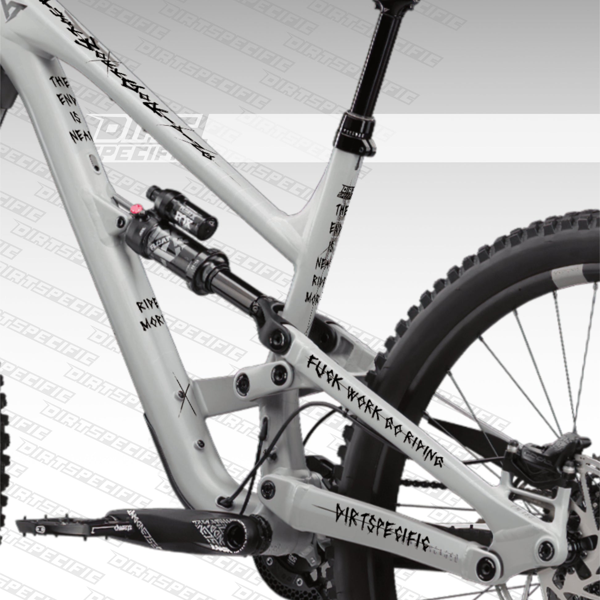 mtb bike wraps foil