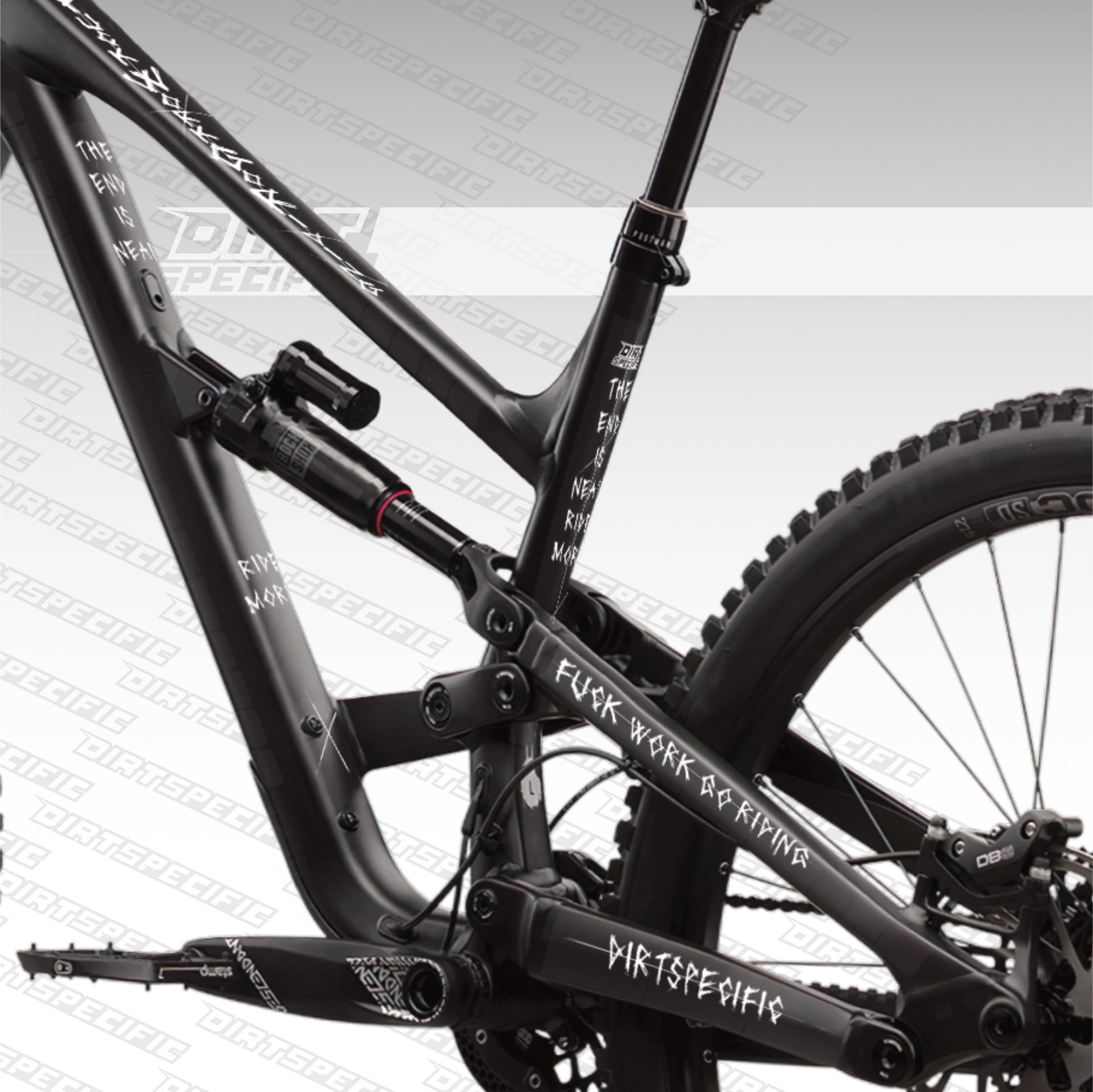 mtb bike wraps foil