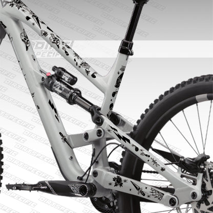 NeoRad by Vici- Bike Frame wrap MK2 - (Custom Color Options🎨)