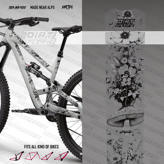 bike wrap kit – full frame protection set for mountain bikes mtb gravel downhill enduro