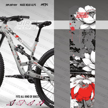ZEN garden - Bike Frame wrap MK2 bike wrap kit – full frame protection set for mountain bikes mtb gravel downhill enduro