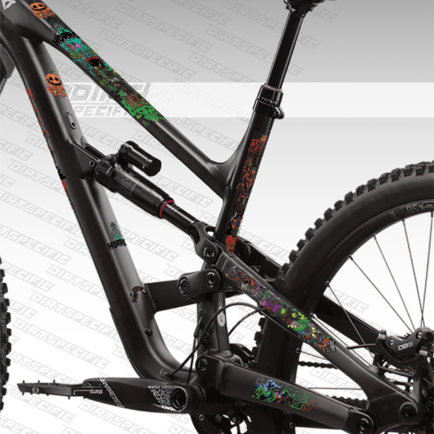 hoRRor - Bike Frame wrap MK2 by VONDERGECH[artist series)