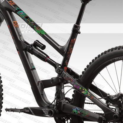 hoRRor - Bike Frame wrap MK2 by VONDERGECH[artist series)